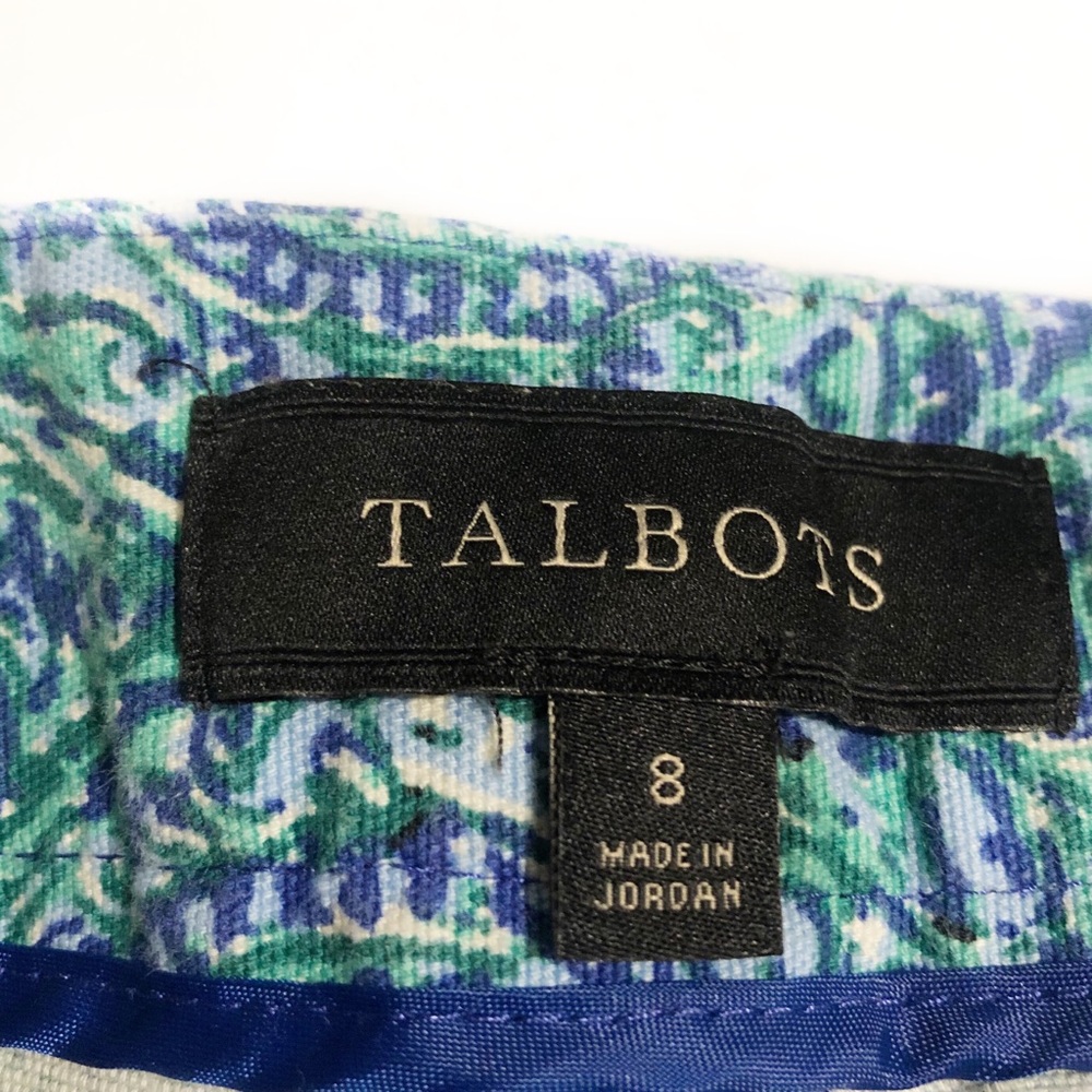 Talbots High Waisted Pattern Modest Shorts - Picture 5 of 5
